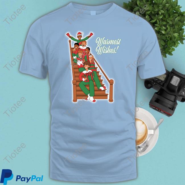 Official Baylen Levine Merch Warmest Wishes Holiday Shirt Limited