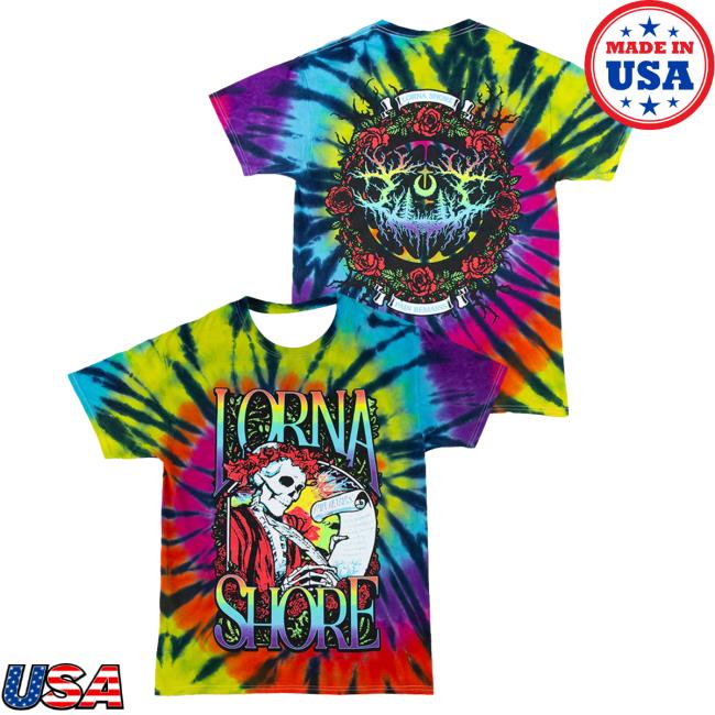 Official Lorna Shore Merch Store Lorna Shore 2024 Tie Dye Attractive Shirt Lorna Shore Clothing Shop LornaShore