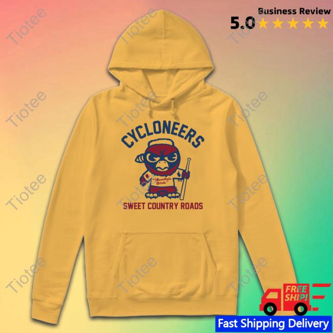 Official Ray Gun Shop Cycloneers Mountain Birds Long Sleeve Tee