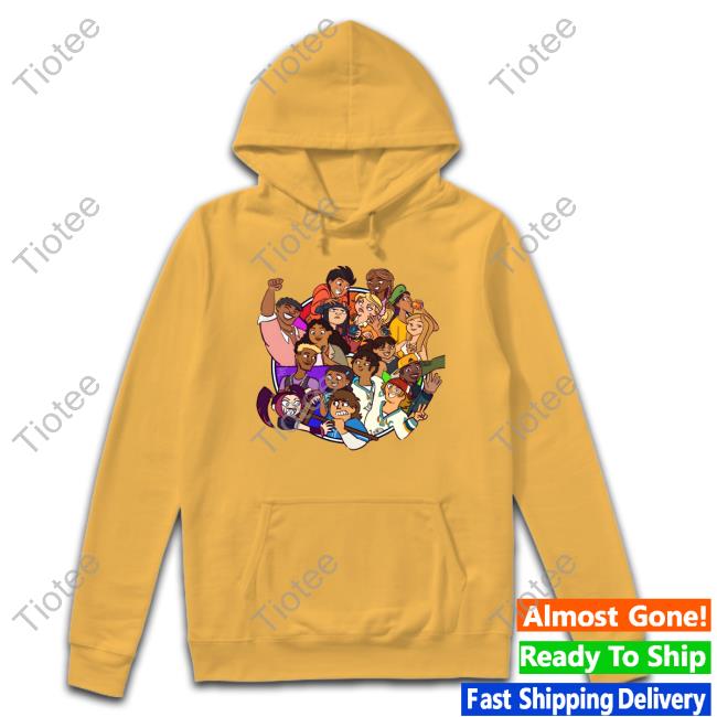 The Color Wheel Crewneck Sweatshirt Total Drama The Color Wheel Crewneck Sweatshirt