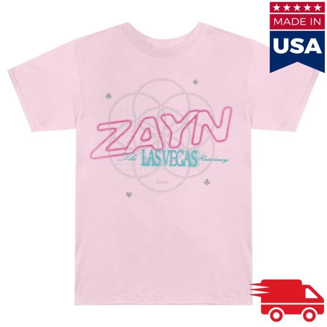 Vegas Airbrush Tee Zayn Malik Merch Store Official