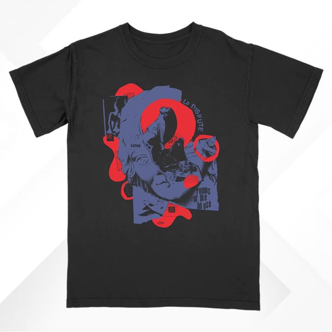 Official Hello Merch La Dispute Collage Black T-Shirts HelloMerch