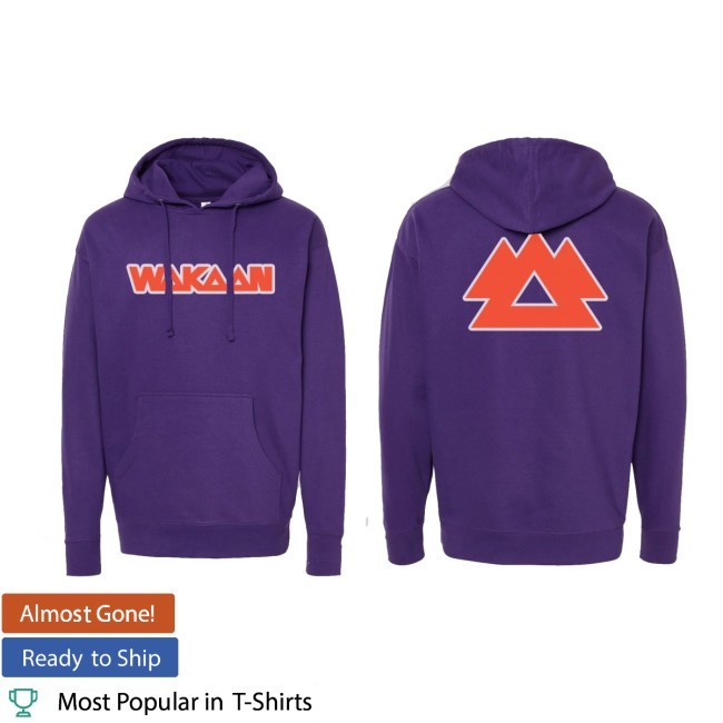 WAKAAN 'Big Purp' Long Sleeve Hoodie