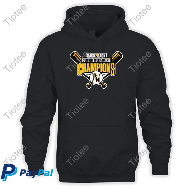 Back2back Sun Belt Tournament Champions 2023 2024 Long Sleeve T Shirt
