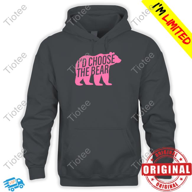 Official Confettirebels I'd Choose The Bear T-Shirt Confettirebels I'd Choose The Bear Tee
