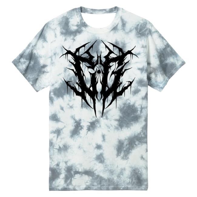 Chelsea Grin Merch Store Chelsea Grin Tie Dye Sigil Top Shirt Grey Tie Dye Large Logo