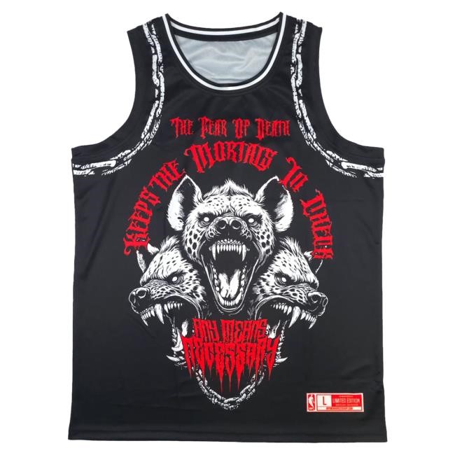 Official Any Means Necessary Clothing Cerberus Jersey Shirt Andromeda