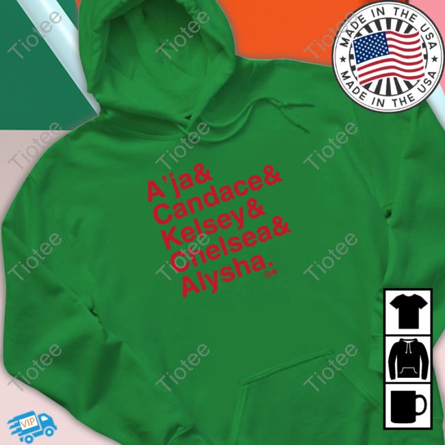 Official A’Ja & Candace & Kelsey & Chelsea & Alysha Tank Top Breaking T