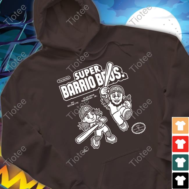 Toronto Super Barrio Bros Bo Bichette Vladimir Guerrero Jr T-Shirt