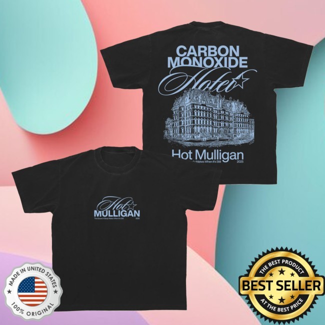 Official Hot Mulligan Carbon Monoxide Tee Hot Mulligan