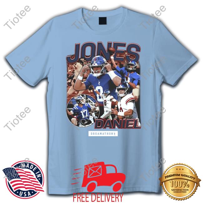 Sterling Shepard Wearing Dreamathon Jones Daniel Shirt
