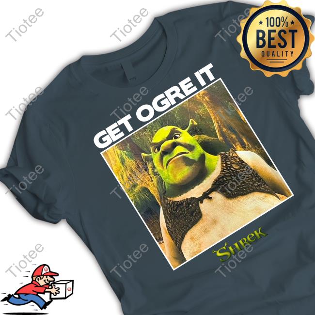 Nicewigg Get Ogre It Shrek Hooded Sweatshirt