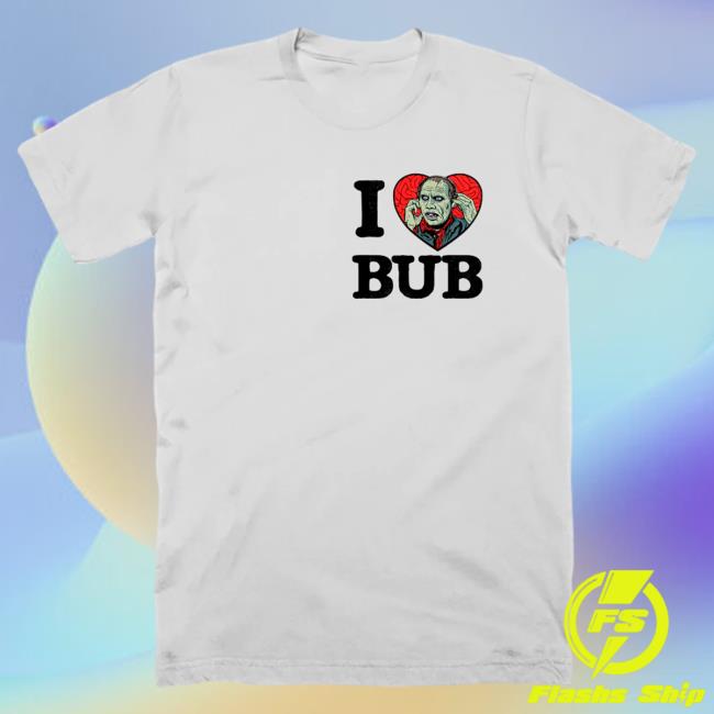 Official Cavity Colors Day Of The Dead: I Heart Bub - Tee (Undead Silver)