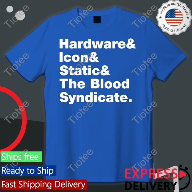 Hardware Icon Static And The Blood Syndicate Sweatshirt Jasonscottjones