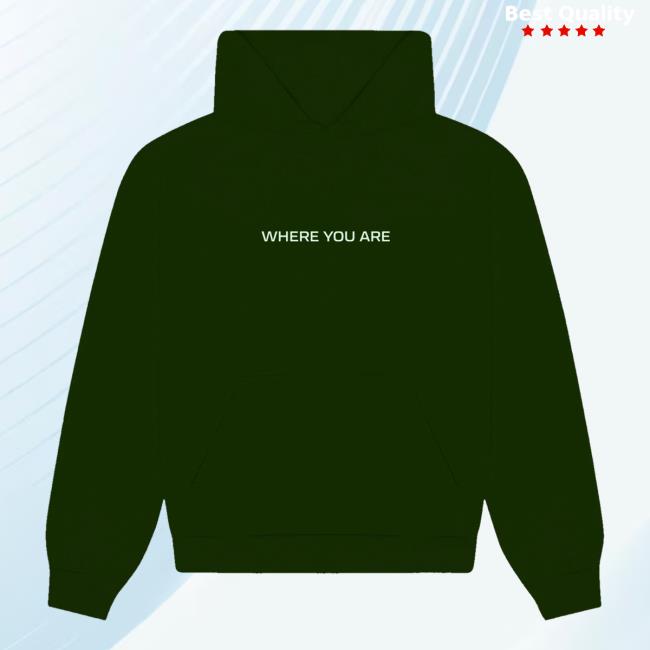 Official John Summit Merch Where You Are Galaxy Hoodie