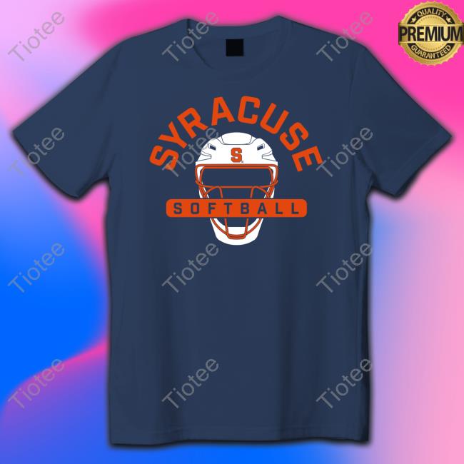 Cuse Shop Syracuse Orange Team Catcher Softball Long Sleeve Tee