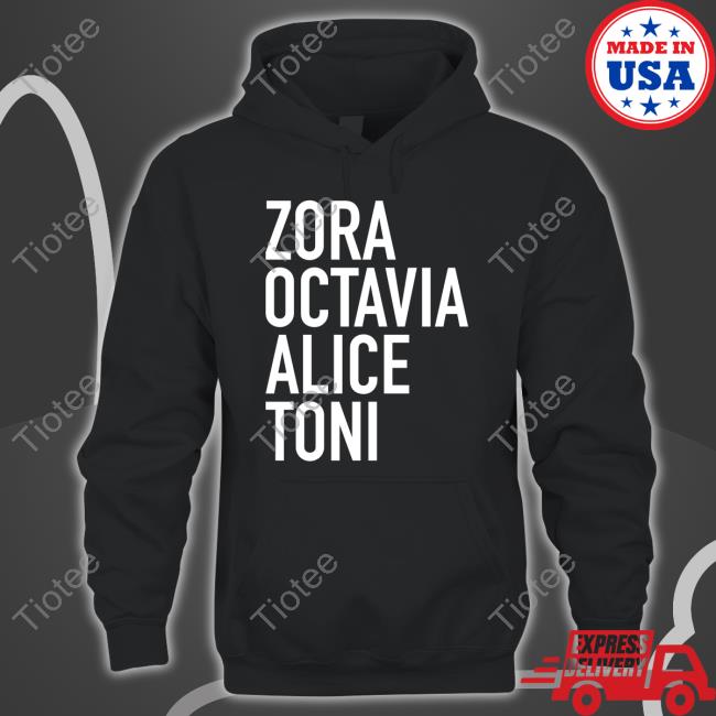 Harriett's Bookshop Zora Octavia Alice Toni Tee Shirt