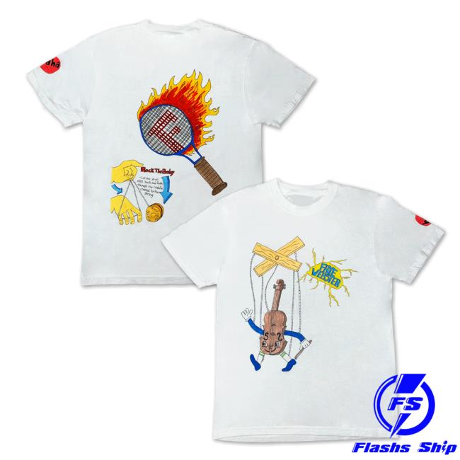 Faye Webster Merch Felt Tip Short Sleeve Tee