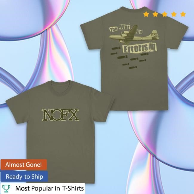 Official Nofx Merch Store Nofx Dropping Bombs Shirt