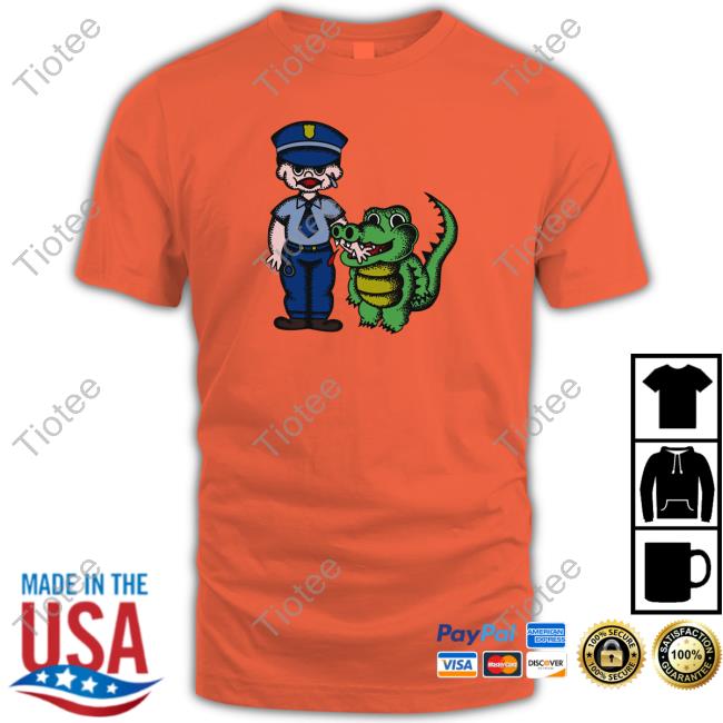 Official Gators Daily Merch Cop Bite All Crocodilians Are Beautiful Tee Shirt