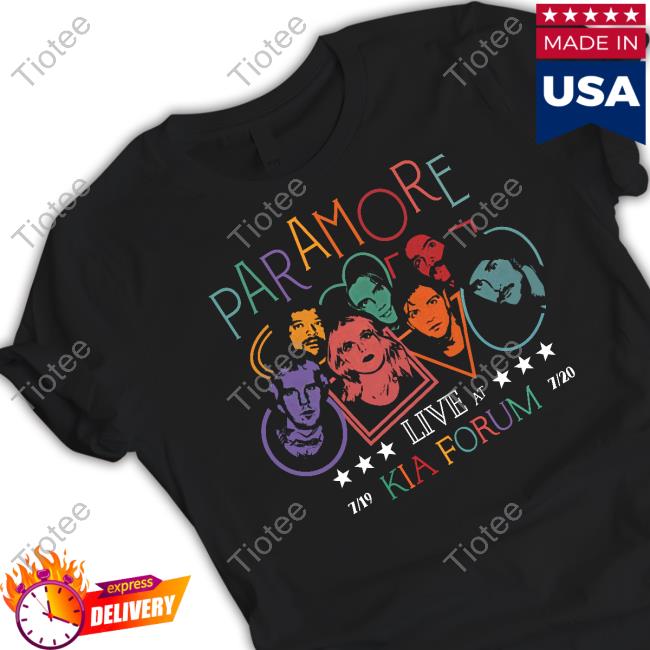 Paramore Live At Kia Forum Shirt
