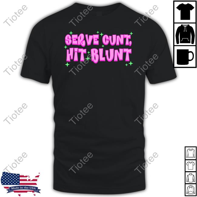 Jiggysii Serve Cunt Hit Blunt Hoodie