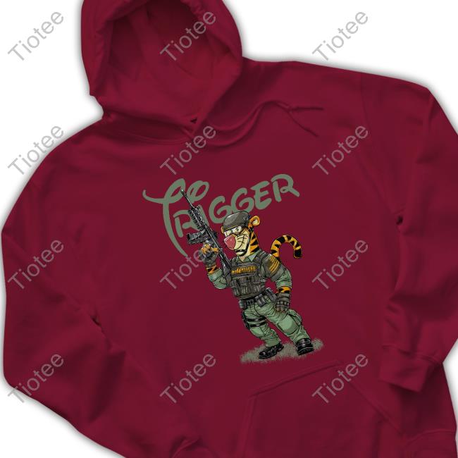 Paul D Trigger Tiger Hoodie