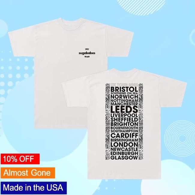 Sugababes Album Shirt Sugababes Merch