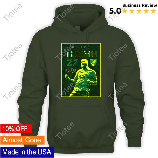 Canaries Shop Kiitos Pukki Teemu 22 Shirts Norwich City Fc