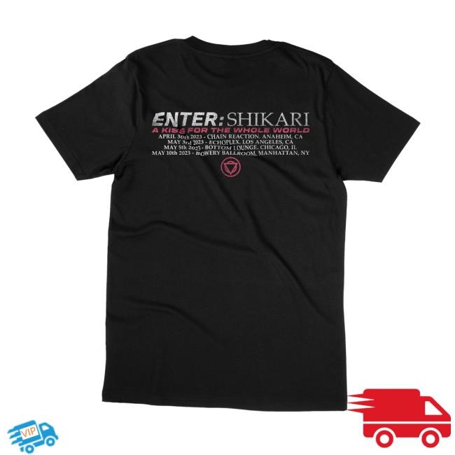 AKFTWW Dots USA Tour New Shirt - Enter Shikari