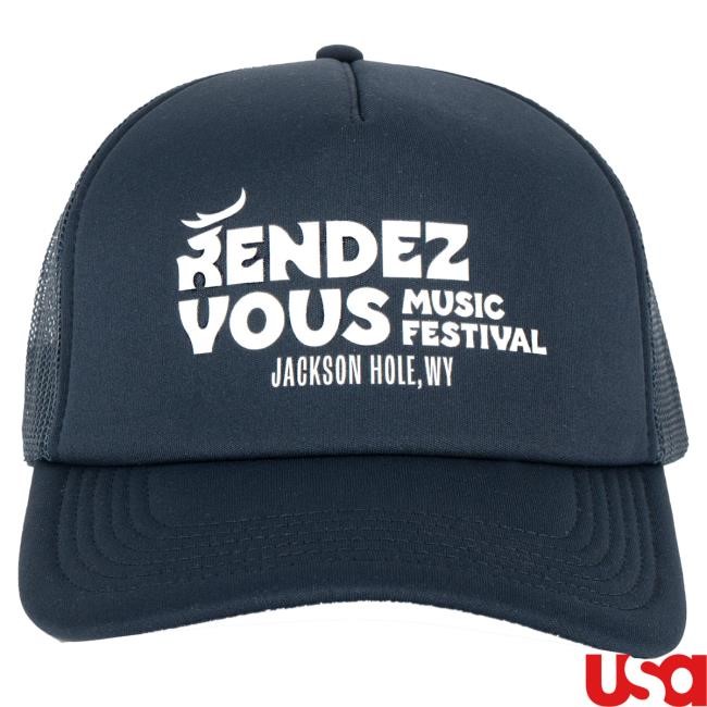 Official Jackson Hole Clothing Shop Store Jackson Hole Rendezvous Fest 25 Trucker Hat