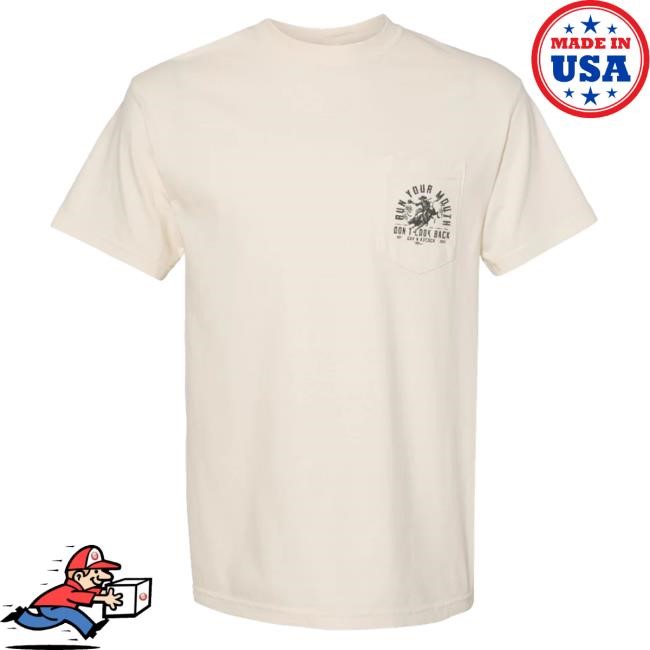 Official Gavin Adcock Merch Store Run Your Mouth T Shirt