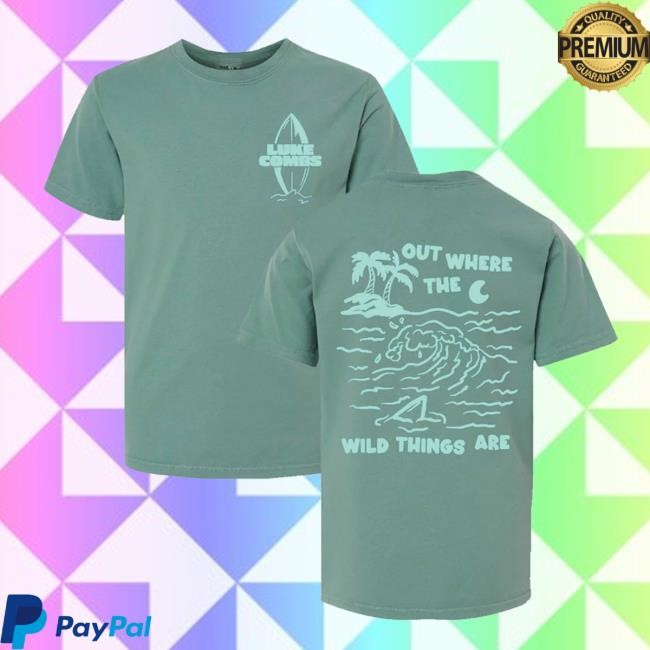 Official Luke Combs Shop Merch Wild Things New Tee – Luke Combs