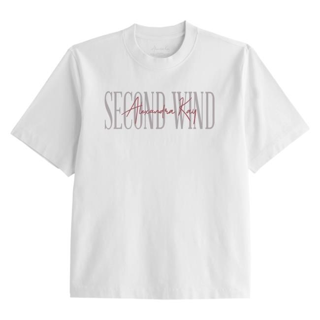 Official Alexandra Kay Merch Store Windy White Tshirt