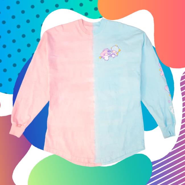 Official Sanrio Apparel Clothing Merch Store Shop Littletwinstars Japanla Spirit Crewneck Sweatshirt