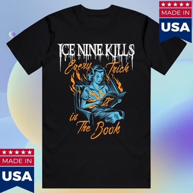 Official Ice Nine Kills Merch Store Every Trick In The Book Tee Ink Merch IceNineKills