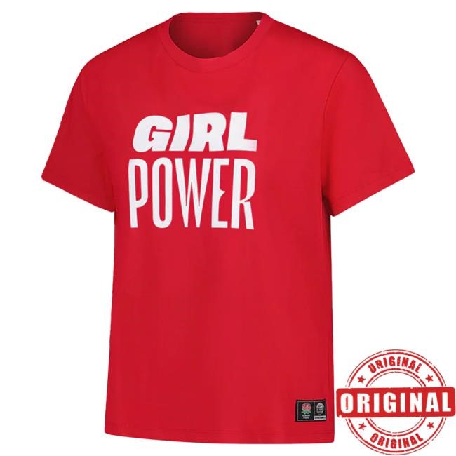 Official Spice Girls Merch Store Red Roses x Spice Girls Relaxed Red Tshirt