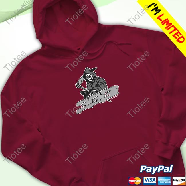 Half Evil Merch Hockey Reaper Hooded Sweatshirt