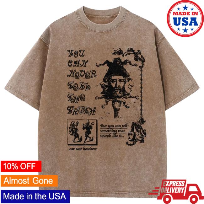 Official Car Seat Headrest Merchandise "Happy News For Sadness" T-Shirt