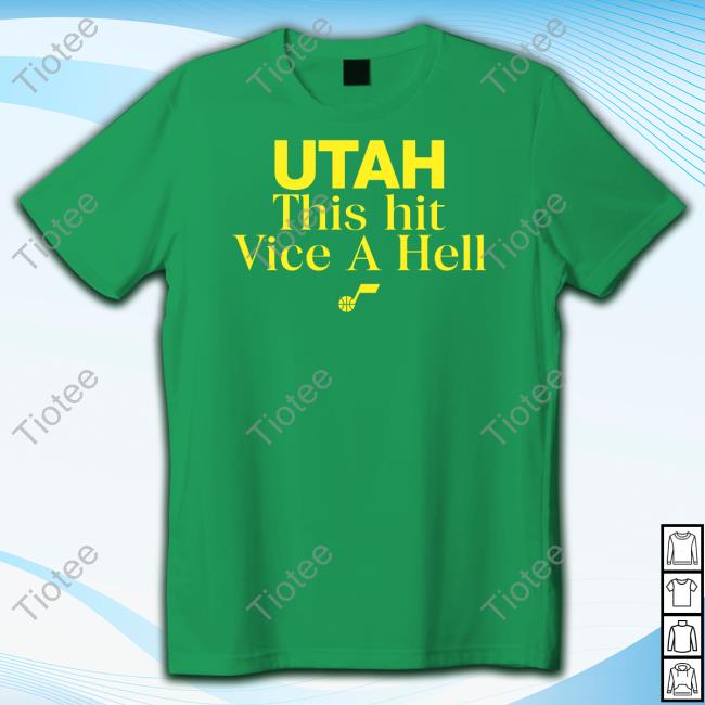 Utah This Hit Vice A Hell Hooded Sweatshirt Ömer Yurtseven Utah This Hit Vice A Hell Tee
