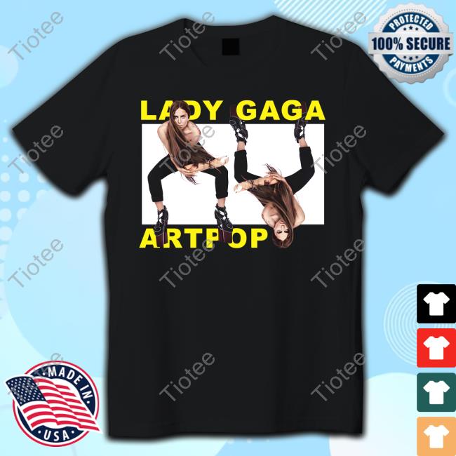 Lady Gaga Shop Merch Artpop Legs Tee Shirt