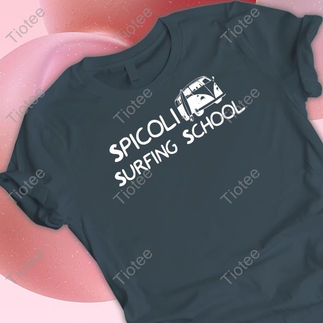 Spicoli Surfing School Long Sleeve T Shirt Super 70S Sports Store