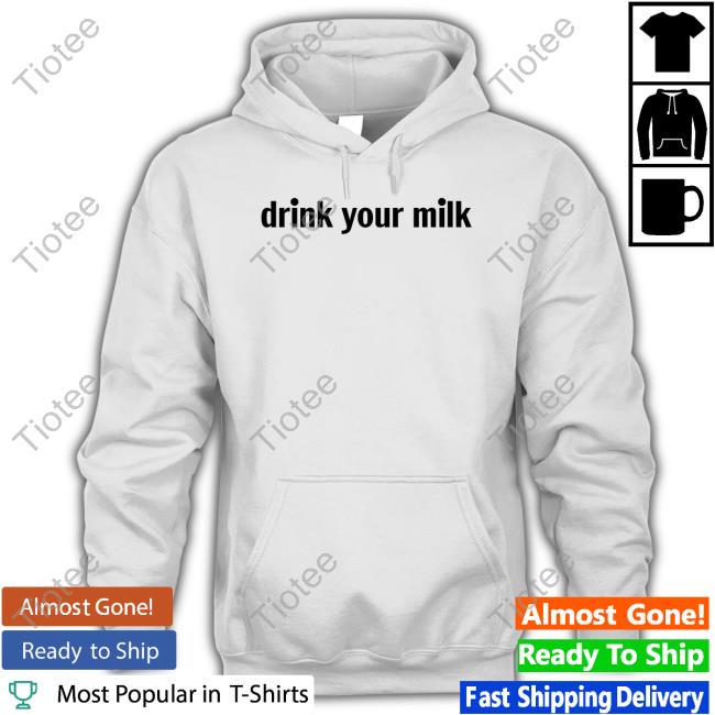 Jonathan Bailey Daily Drink Your Milk Long Sleeve T Shirt