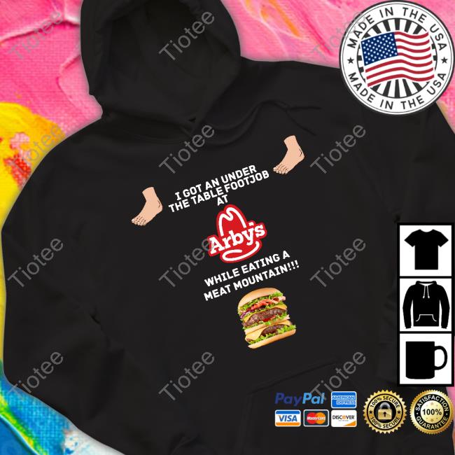 I Got An Under The Table Footjob At While Eating A Meat Mountain Sweaters