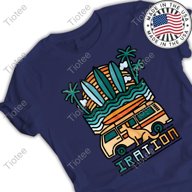 Iration Merch Store Tidal Crewneck Sweatshirt Iration Music