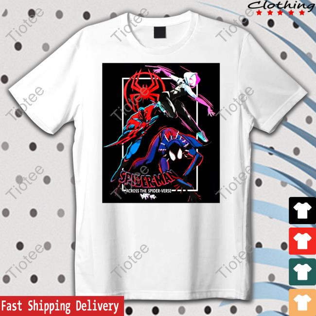 Mcu The Direct Spider Man Across The Spider Verse T-Shirt Miles Morales Spider-Gwen