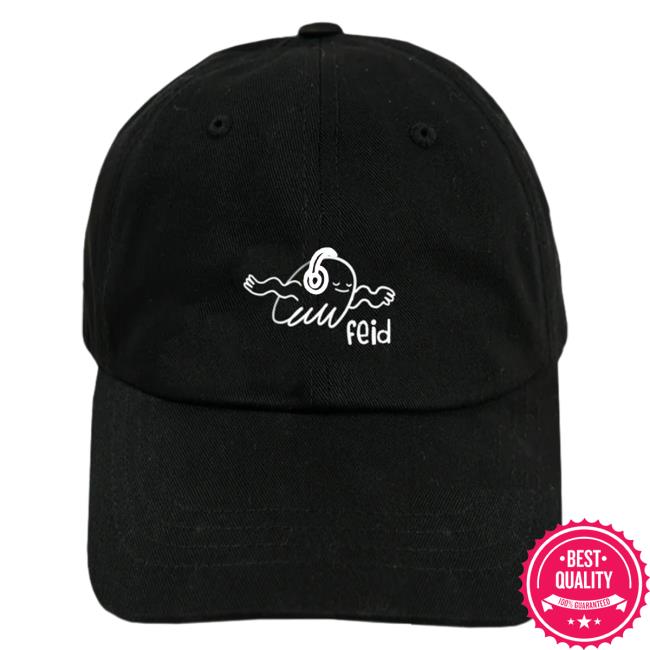 Official Feid Merch Store Feid Mor, No Le Temas A La Oscuridad Hat Black/White Feid Apparel Clothing Shop