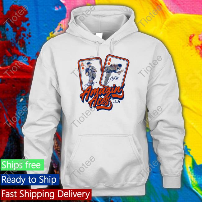 Max Scherzer & Justin Verlander Amazin' Aces Long Sleeved T Shirt Breakingt Merch