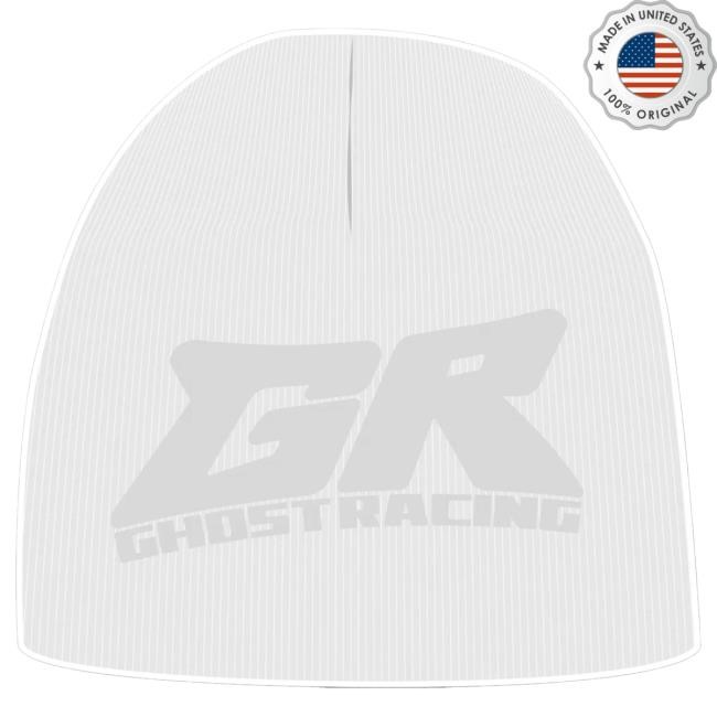 White Gr Skull Cap Ghost Racing All Day Essential