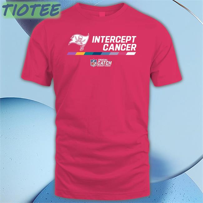 Tampa Bay Intercept Cancer Tee Shirt